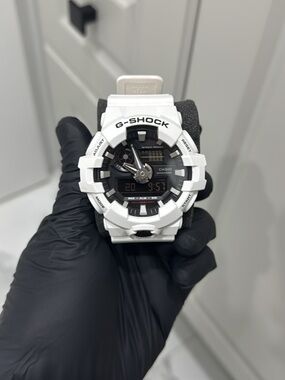 Casio G-SHOCK White and Black Analog-Digital Sport Watch